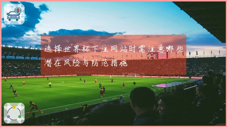 选择世界杯下注网站时需注意哪些潜在风险与防范措施